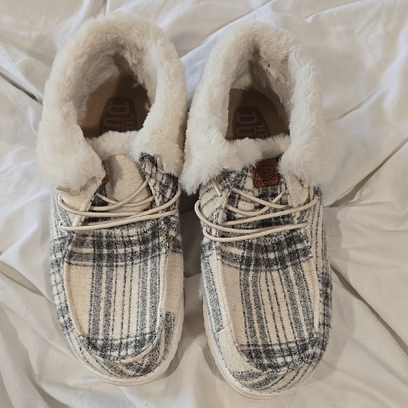 Hey Dude Shoes - Hey Dude Wendy Fold Plaid